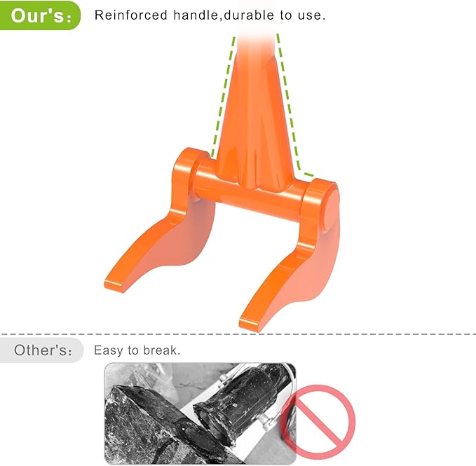 Fully Welded Pallet Buster 50''All-Steel Handle Pallet Breaker Heavy Duty Industrial Deck Board Removal Tool, Non-Slip Grip Pallet Pry Bar for Efficient and Effortless Board Removal