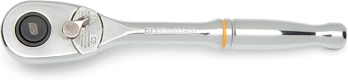 GEARWRENCH 1/4" Drive 90-Tooth Quick Release Teardrop Ratchet | 81014T