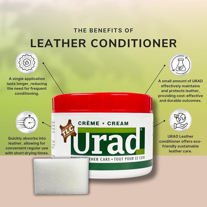 Leather Conditioner 7oz (200g) Red – Compact, Color-Enhancing Leather Care for Red Shoes, Bags, Jackets, and Accessories