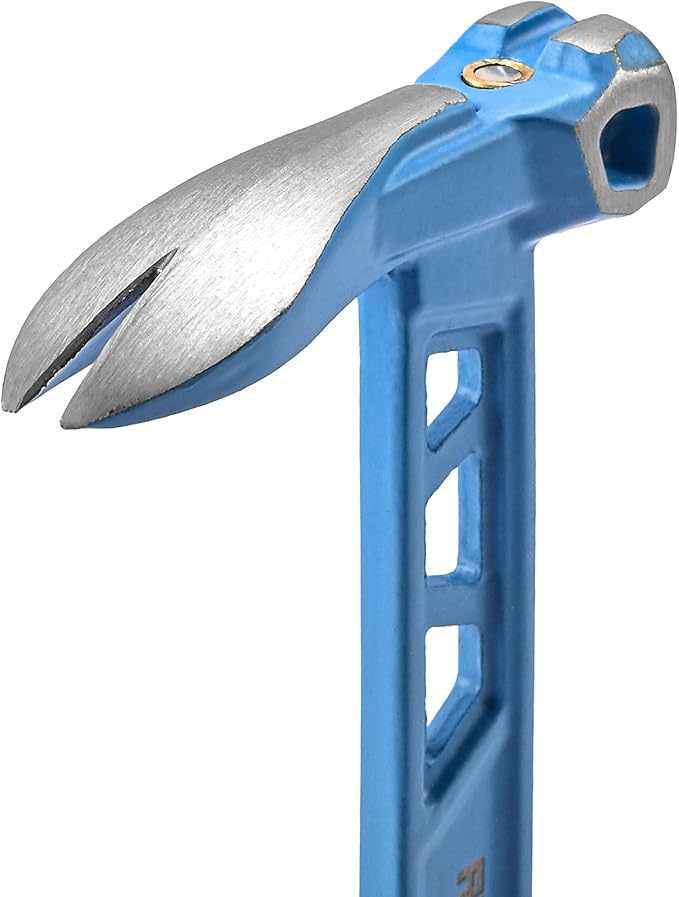Real Steel 12" Nail Puller Cats Paw Pry Bar Double Ended Crowbar (0696)