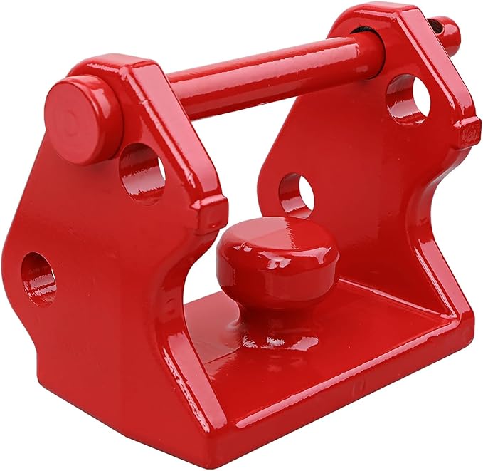 HQPASFY Trailer Hitch Lock, Trailer Coupler Lock with Pin, Coupler Lock Model Tl-33 Trailer Lock,Fits Over 2" to 2-5/16" Couplers - Red