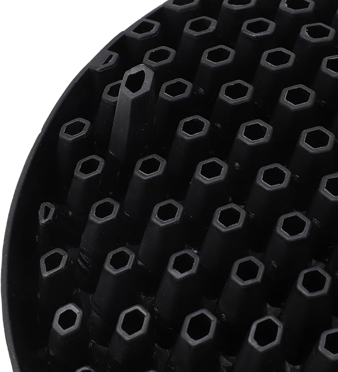 Efficient and Rugged Car Wash Bucket Insert for Dirt and Sediment Separation, Ideal for Auto Detailing (Black)