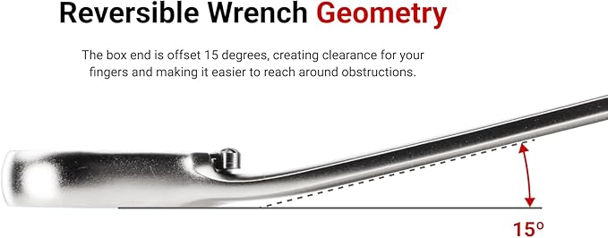 TEKTON Reversible 12-Point Ratcheting Combination Wrench Set, 34-Piece (1/4-1 in., 6-24 mm) | WRC94005