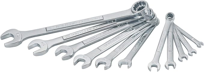 CRAFTSMAN Wrench Set, SAE, Raised Panel, 11 Piece (CMMT87018)