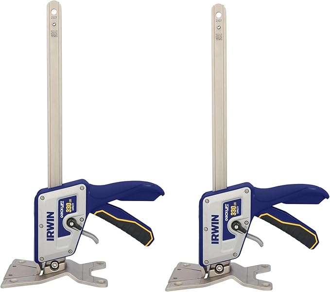 IRWIN Quick-Lift Construction Jacks, Hand Lifting Jack Tool, Multifunctional, Lift up to 10" and Capacity 330 lbs, Pack of 2 (IRHT83100-2)
