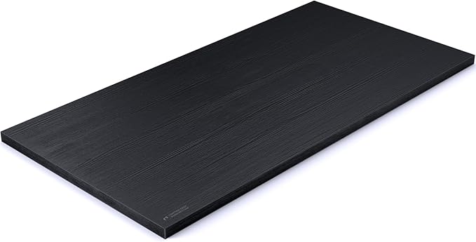 Universal Solid One-Piece Wood Table Top, 60"x24"x1" Workbench Top - Rectangular Particle Board for Standing Desk, Home Office Desk Countertop DlY, Washer Dryer, Coffee, Bar Tabletop