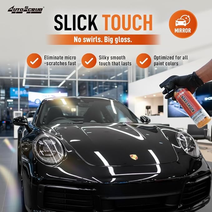 Nanoskin NANO SHOCK One-Step Ceramic Shield & Gloss 5 Gallons – SiO2 Spray Sealant, Clay Lubricant & Hydrophobic Coating | Easy Spray-On Wipe-Off Gloss for Cars, Trucks & RVs