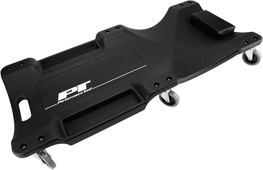 Performance Tool W85006 40-Inch Plastic Creeper with 6 Casters, Black