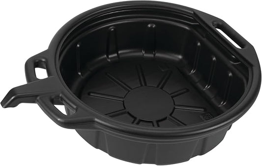 Performance Tool W4071 Black Oil Drain Pan (4.5 gallon)