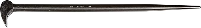 Mayhew Tools 40152 Ladyfoot Pry Bar, 5/8" x 16", Black Oxide Finish