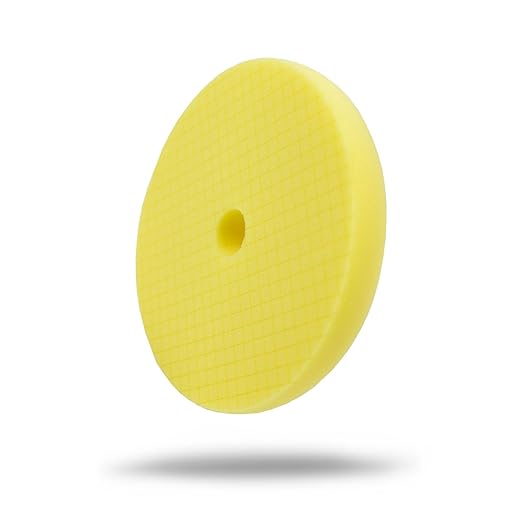 Maxshine 6" Universal Cross Cut Polishing Foam Pad – Hook & Loop – DA & Rotary Polisher Compatible – Scientifically Designed Cross Cut for Heat Control & Efficient Compound Delivery