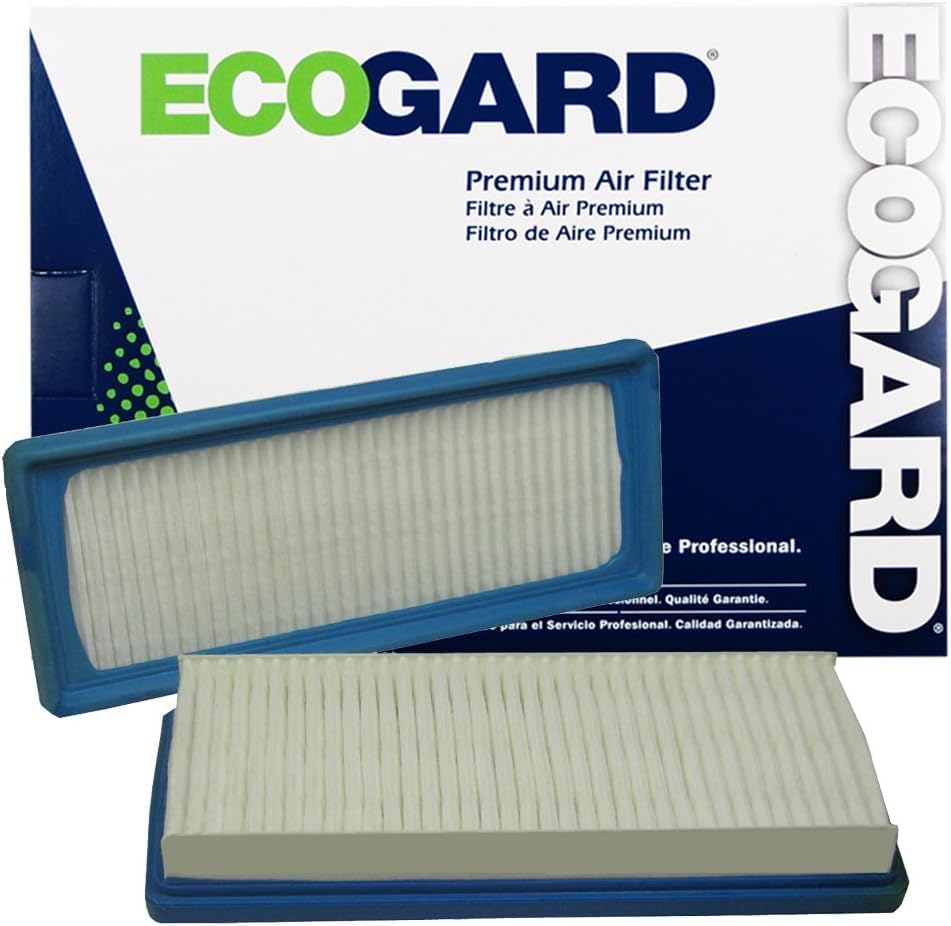 ECOGARD XA6062 Premium Engine Air Filter | Fits 2008-2015 Smart Fortwo 1.0L; 2005-2007 Fortwo 0.7L; 2004 City-Coupe, Cabrio 0.7L, (Pack of 6)