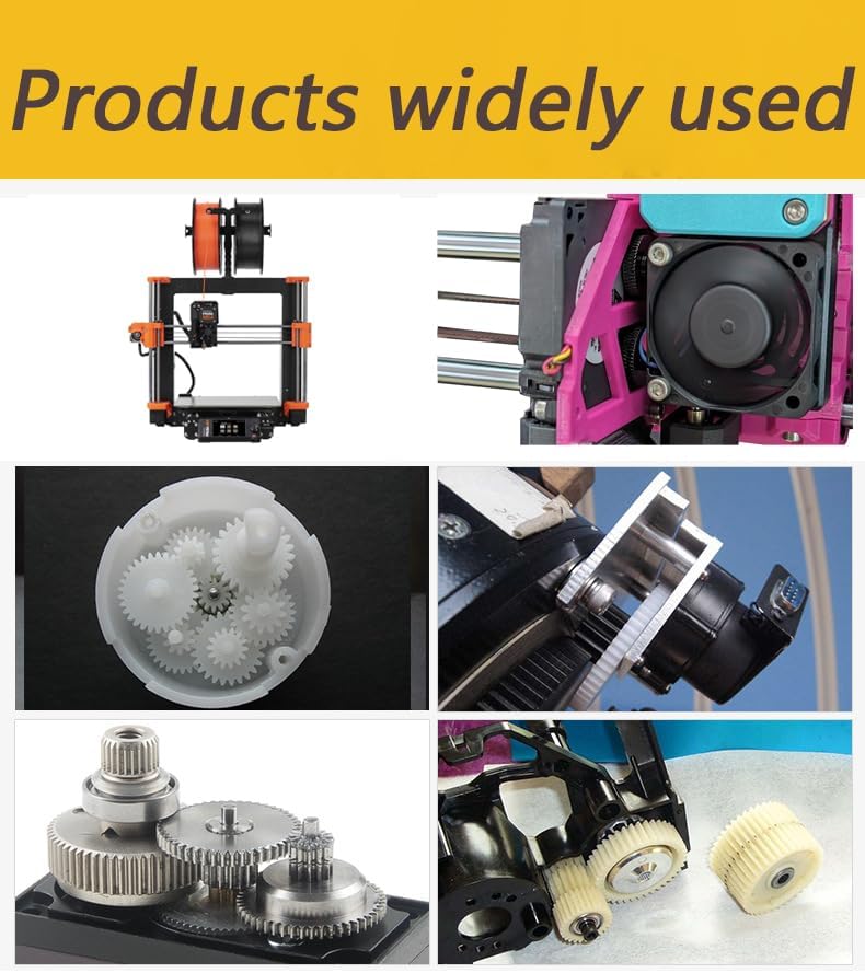 3D Printer Gear Grease – Reduces Noise & Enhances Performance for Creality Ender-3 S1/CR-10, Ender 3, Prusa MK4, Linear Rail Kits, CNC Machines, Electric Motors & Keyboards (6)