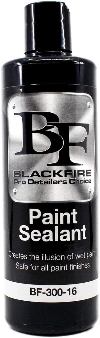 Blackfire Pro Detailers Choice Paint Sealant | Deep Gloss Automotive Paint Protection | Safe for All Paint Colors & Finishes | Clear Formula | BF-300-16 | 16oz