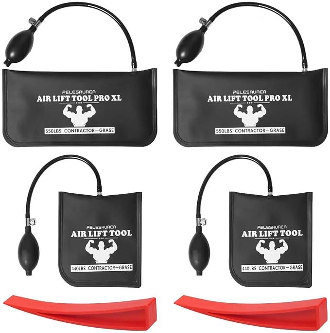 Air Wedge Bag, Professional Air Wedge Pump Leveling Kit (004)