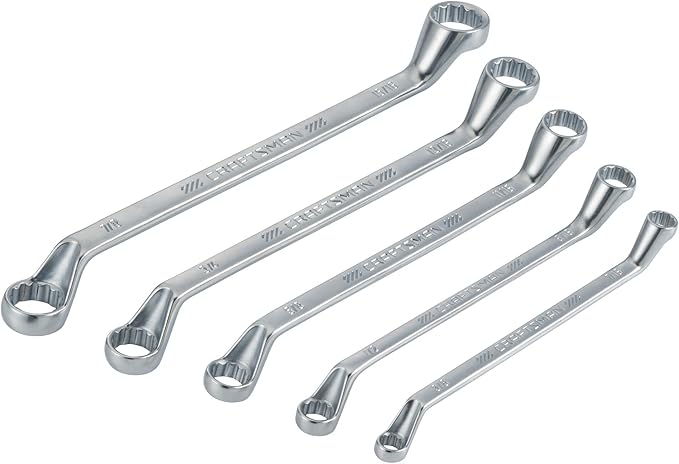 CRAFTSMAN Offset Box End Wrench Set, SAE, 5 Piece (CMMT44349)