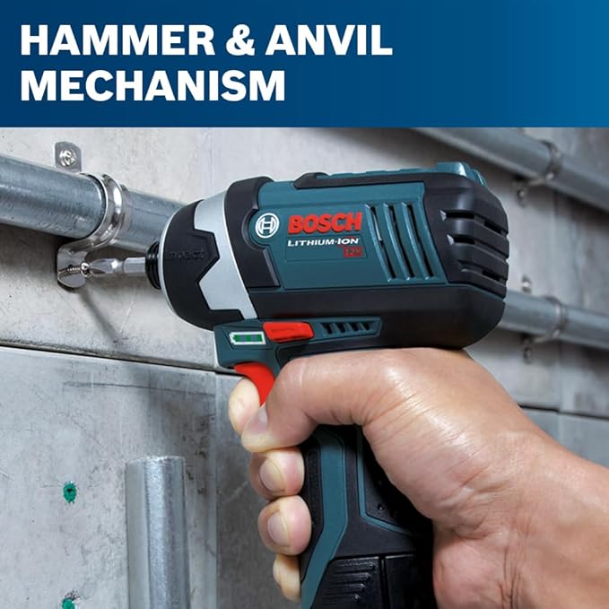 Bosch 12V Max Cordless 2-Tool Combo Kit with Drill/Driver and Impact Driver (CLPK22-120)