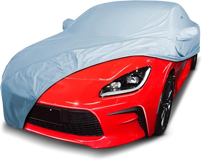 iCarCover Fits [2022-2026 Toyota GR86] Premium Custom Car Cover Waterproof All Weather Resistant Outdoor Indoor Sun Snow Storm UV Protection Form-Fit Padded Cover with Straps