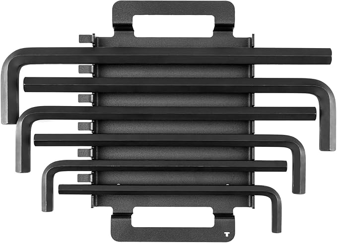 TEKTON Flat End Hex L-Key Set with Rack, 6-Piece (7/16-3/4 in.) | KLX92101