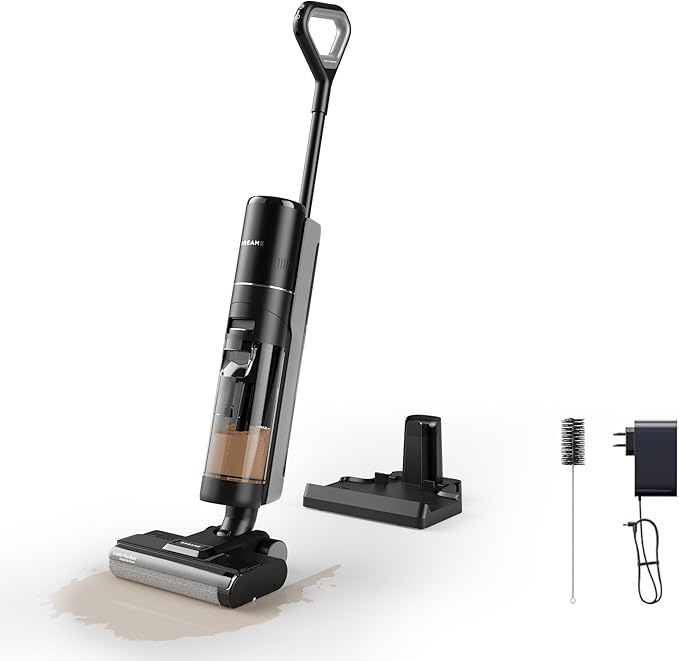 DREAME G10 Cordless Vacuum Mop with Self-Cleaning, Dual Tank Design, All in One Wet Dry Vacuum Cleaner, Up to 30 Mins Runtime, Cordless Floor Washer for Hard Floors