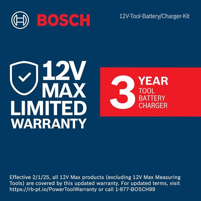 BOSCH PS31-2A 12V Max 3/8 Inch Drill/Driver Kit with (2) 2 Ah Batteries and Charger, Variable Speed