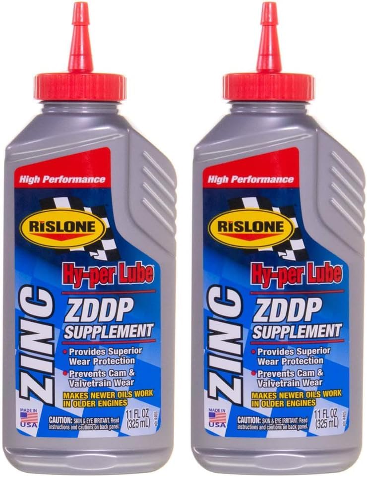 Rislone Hy-per Lube Zinc ZDDP Supplement - 11 oz. (Pack of 2)