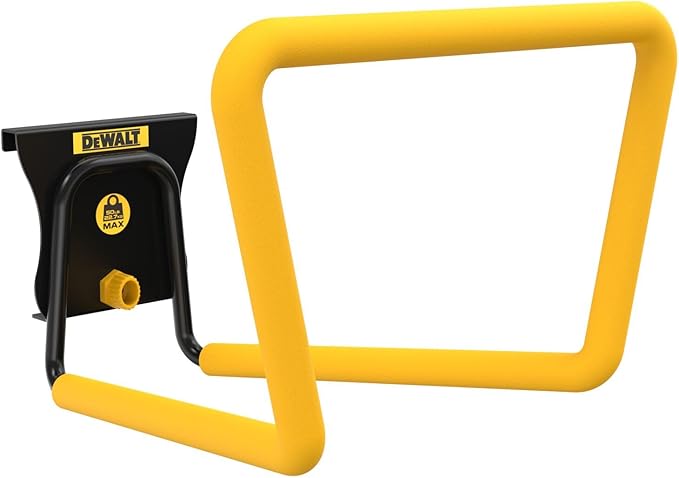DEWALT Cord Organizer, Hose Hook, for Extension Cords, Hoses, Ladders, Ropes, Up to 30lbs, Workshop Storage System Compatible (DWST82809)