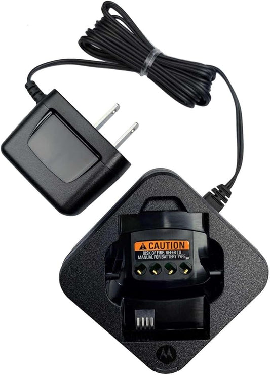 PMPN4529A Battery Charger - Replaces 56553, HCTN4001 - Fits Motorola CLS1110, CLS1410