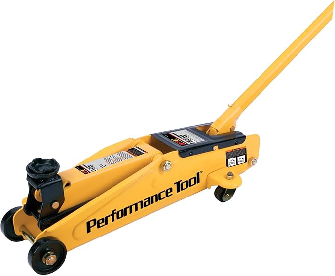 Performance Tool W1611 2.25 Ton (4,500 lbs.) Capacity Trolley Jack with Case
