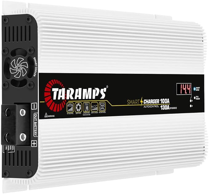 Taramps Smart Charger 100/130A battery charger 130A dynamic mode car audio system power supply 1850 watts max output power bivolt automatic 127/220VAC