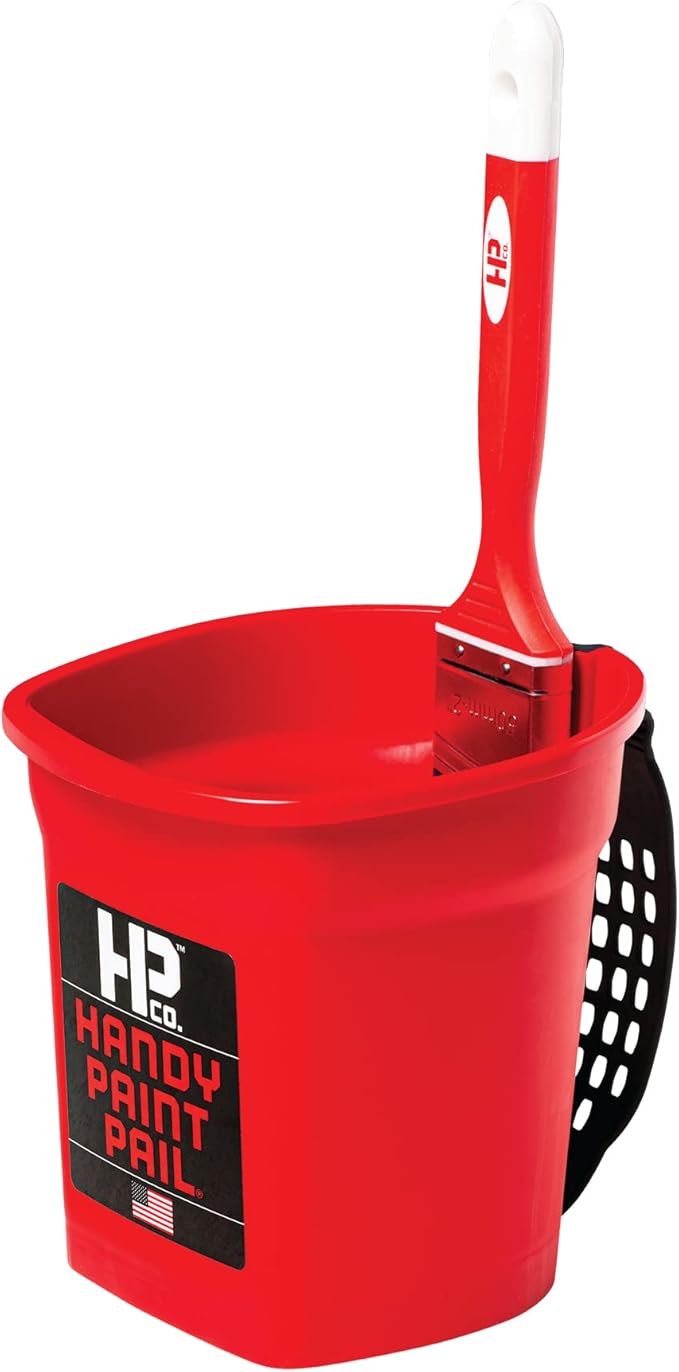The Active Painter's Dream Package: Handy Paint Pail & Liner Combo + Free Paintbrush