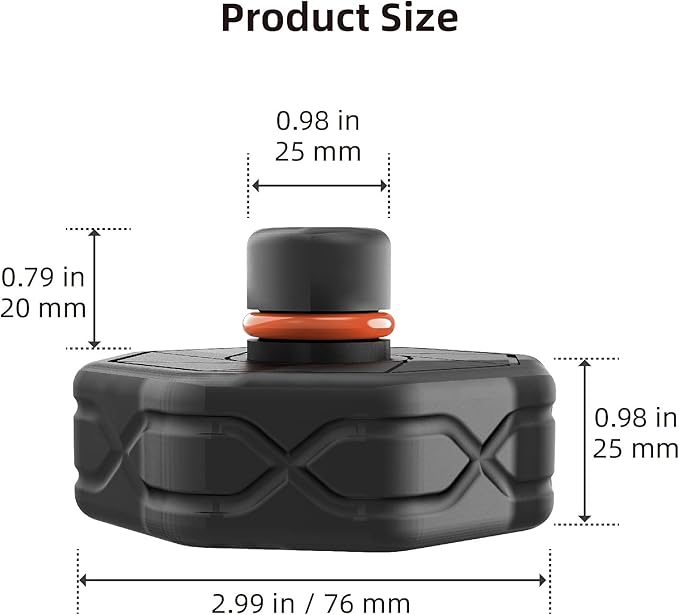 Big RED Lifting Jack Pads for Tesla Model Y/S/3/X:Non-Slip Jack Pucks Tesla Accessories for Battery & Chassis Protection,4 Packs with a Storage Case,ATSLS001R