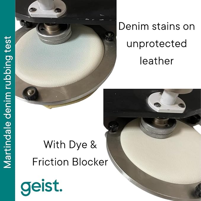 Geist. 3 Plus Care Kit for Leather & Vinyl | Clean, protect/shield from dye transfer and friction damage, prevent shrinking and cracking keeping it soft and supple | For leather 3 yrs+ and leatherette