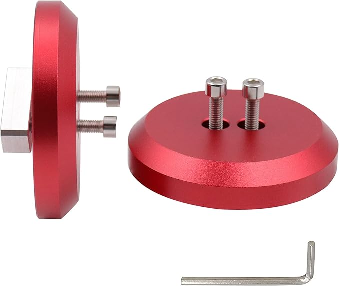 Upgrade Jack Pad Adapter Billet/Floor Jack Billet fit for C7 C6 and C5 Corvettes and Most Porsche's - Anodized Aluminum Premium Bolt on Jack Points