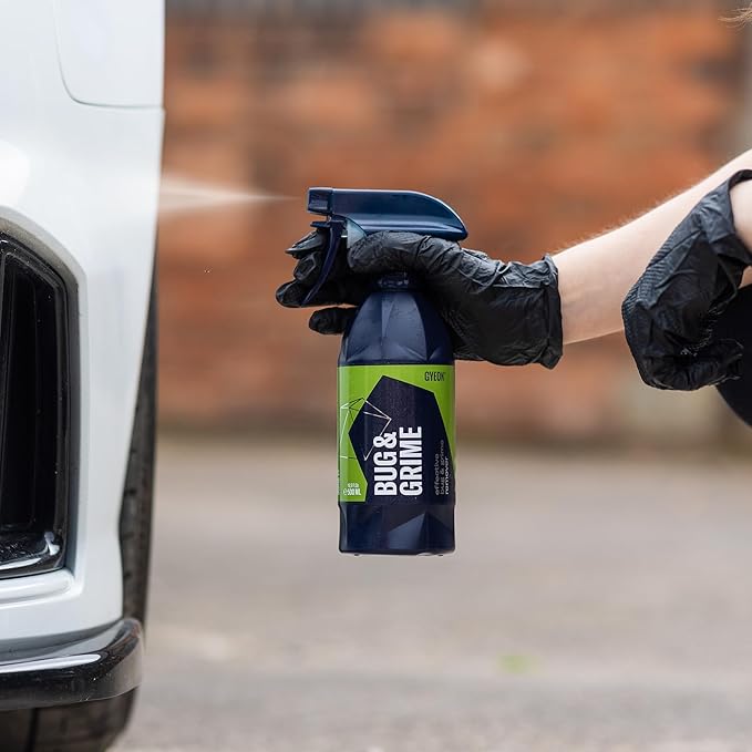 Gyeon Bug & Grime Remover Safe Ceramic Coating Cleaner Tar Tree Sap Road Film Oily Residue Paint Glass Trim Safe Pre Wash Detail Spray Ceramic‑Friendly Finish