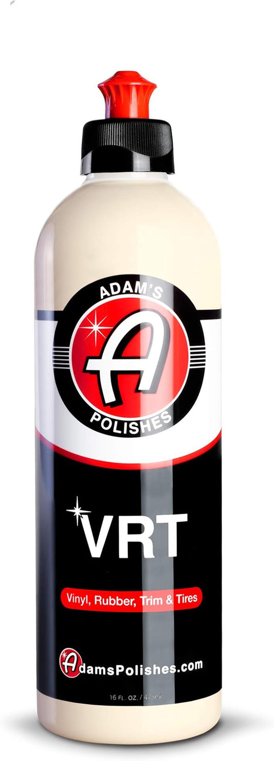Adam's Polishes Silica Infused VRT Tire & Trim Dressing - Durable UV Protection and Water Repellent - Leaves a Crisp Freshly Detailed Look - Dress Tires or Trim Without Worry of Slinging (New 16 oz)
