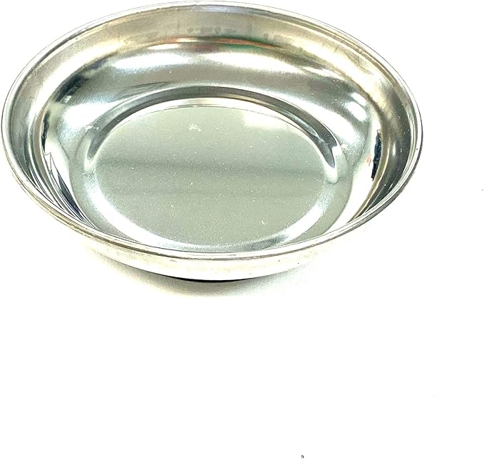 The Stop Shop Magnetic Parts and Hardware Tray 4 Inch In Diameter
