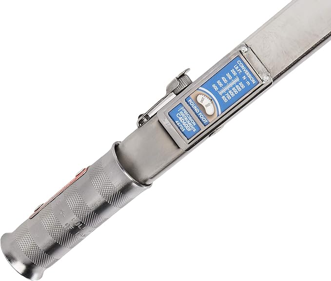 Precision Instruments PREC4D600F Wrench (3/4" Dr. Split Beam Torque w/Detachable Head (200-600 Ft/Lbs))