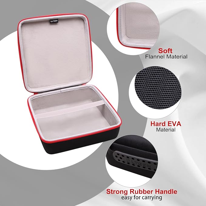 LTGEM Case Compatible with Milwaukee 2767-20/2962-20/2960-20 M18 FUEL High Torque 1/2" Impact Wrench, Case Only