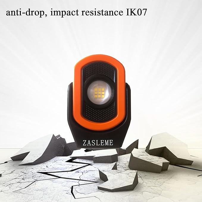 Upgrade 780 Lumens Little Cyclopia LED Rechargeable Work Light,Rechargeable Magnetic Work Light,USB Rechargeable Work Lights for Mechanics Workshop