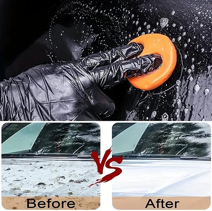 IPELY 4 Pack 100g Car Clay Bar Premium Grade, Orange Auto Detailing Magic Clay Bar Cleaner for Car Wash Car Detailing Clean Orange