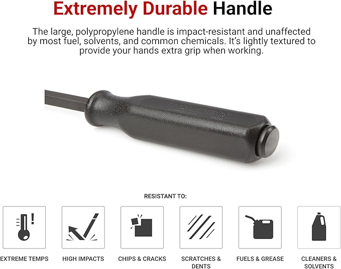 TEKTON Angled End Handled Pry Bar Set with Wall Hanger, 3-Piece (12, 17, 25 in.) | LSQ96503 | Made in USA