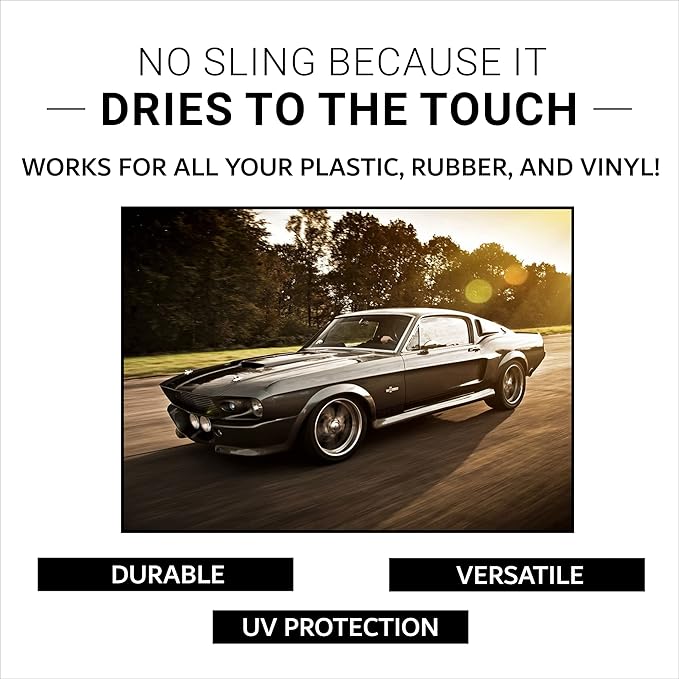 CAR GUYS Tire Shine Spray 1 Gallon Refill - The Perfect Deep Black Shine - Long Lasting Car Tire Dressing - No Sling & Dry to Touch - Sprayer Not Included