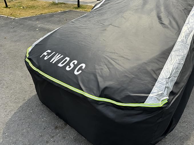 Full Enclosed Car Cover Universal Fit Wrangler 2 Door 1987-2025 YJ/TJ/JK/JL,Kia Soul,Honda fit,Chevy Trax,Encore,Kona/Veloster,HR-V 2015-2022 Fit Small SUV/Hatchback/Jeep Length up to 171 in