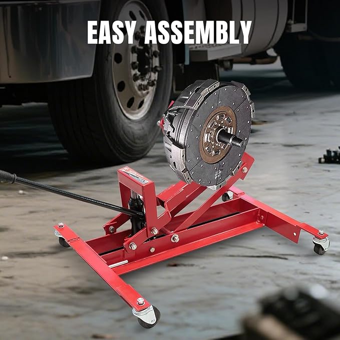 Big RED 300 LBS Truck Clutch and Flywheel Handler to Transport Heavy Duty Truck Clutches