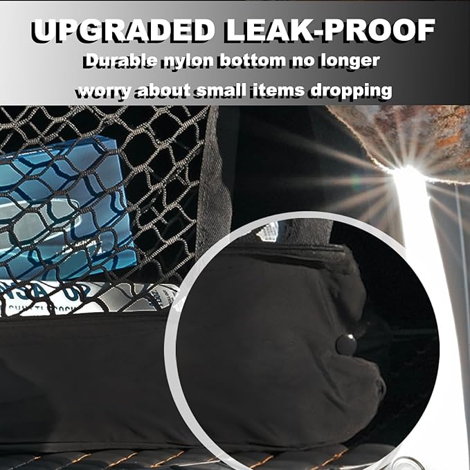 Envelope Style Cargo Net Compatible with Chevrolet Chevy Suburban, Cadillac Escalade GMC Yukon XL Denali SLE SLT AT4 2026 2025 2024 2023 2022 2021 2020-2015 Trunk Car Rear Tailgate Touring Netting