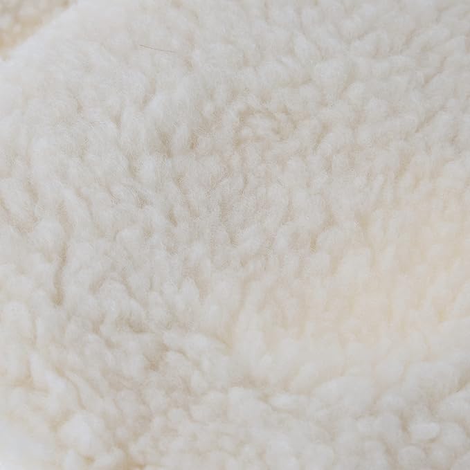 WEN 7A345 7-Inch Synthetic Wool Polishing Bonnets, Two Pack