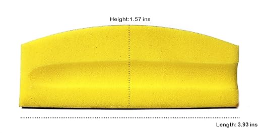Z-lion Electroplated Diamond Polishing Hand Pads Arc Shape Back Grits 400 for Glass Stone Granite Marble Concrete-Set of 4 Pcs