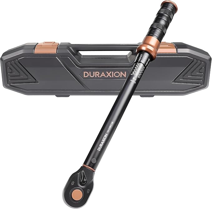 Torque Wrench 3/8” Dual Range Scales 10-110 Ft-Lb/13.56-149.14Nm, ±3% Precision, 72 tooth Dual-direction Torque Wrenchs for Bike, Motorcycle and Car Repair