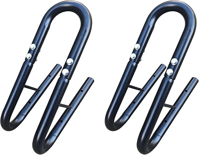 4 Bolt No Wobble Heavy Duty Wheel Chock Motorcycle Dirt Bike Wheel Chock 5.5'' Wide 2 Pack